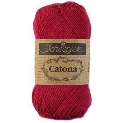 Catona 25gram | Scheepjes - 517 Ruby