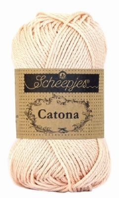 Catona 25gram | Scheepjes - 263 Petal Peach