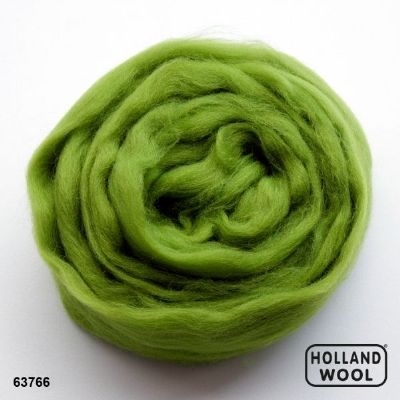 AANBIEDING Merino lont 1 meter - 66 OLIJFGROEN