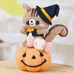 Happy Halloween Squirrel, Seasonal Event Kits