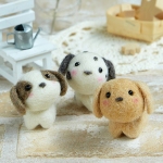 Mini Friends Collection Dogs.  Round and Square Mascots.