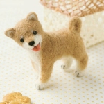 Felt Dogs and Cats Shiba Inu