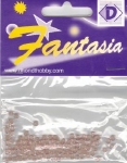 Fantasia facetkralen 3mm glas- 28 zalm