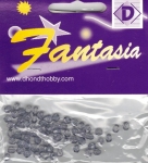 Fantasia facetkralen 4mm glas - 763 licht blauw