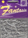 Fantasia facetkralen 10mm glas  kleur kristal