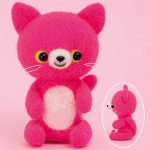 Neon Color Animals Roze Kat |Hamanaka