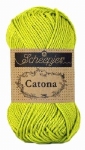 Catona 25gram | Scheepjes - 245 Green Yellow