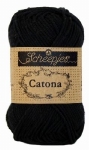 Catona 25gram | Scheepjes - 110 Jet Black