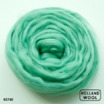 AANBIEDING Merino lont 1 meter - 40 GROEN