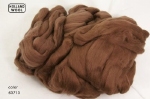 AANBIEDING Merino lont 1 meter - 13 BRUIN